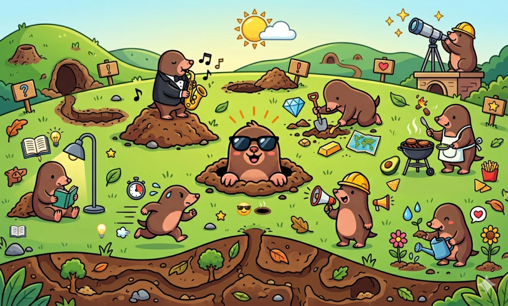 mole puns